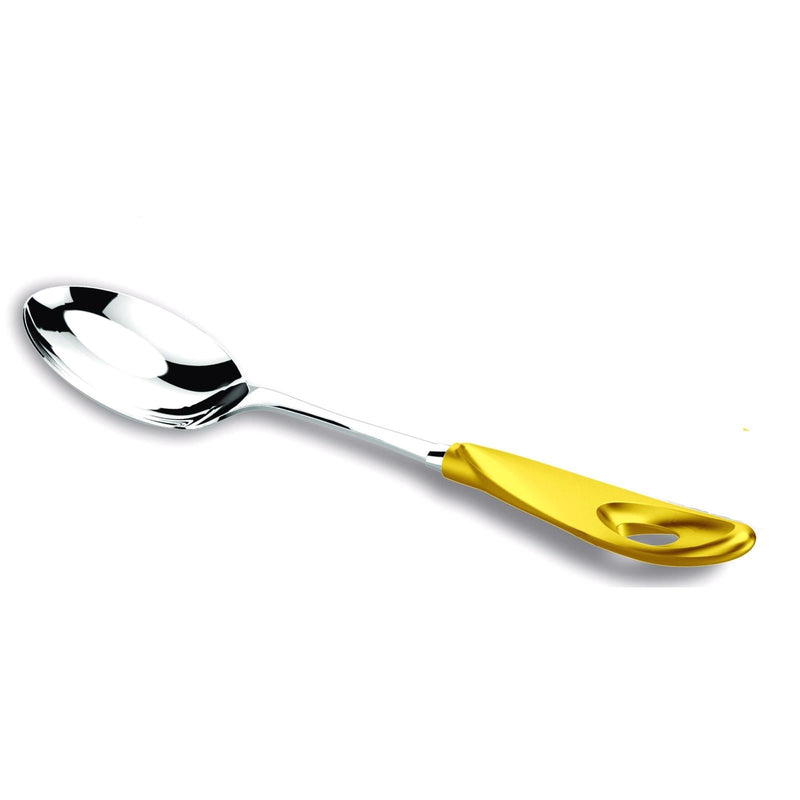 REGENT O2 STAINLESS STEEL SALAD SPOON, GOLD COLOR