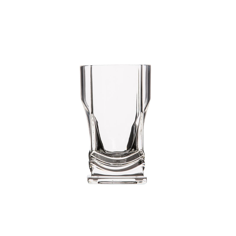 AZAD 6 PIECE ACRYLIC O/F TUMBLER SET 23 CL, CLEAR