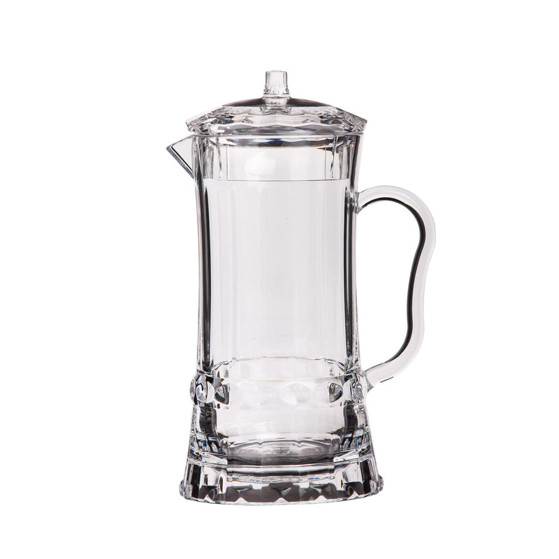 AZAD BELL ACRYLIC WATER JUG 1.25 LITER, CLEAR