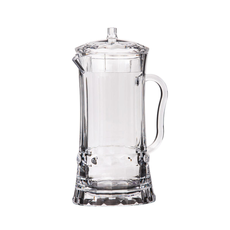 AZAD BELL ACRYLIC WATER JUG 1.25 LITER, CLEAR