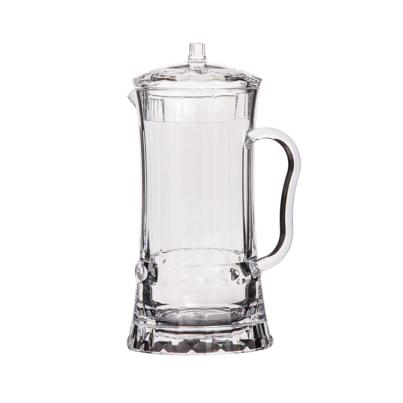 AZAD BELL ACRYLIC WATER JUG 1.25 LITER, CLEAR