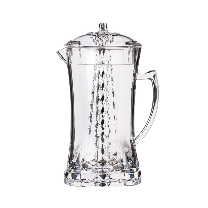 AZAD DIAMOND ACRYLIC WATER JUG 1.5 LITER, CLEAR