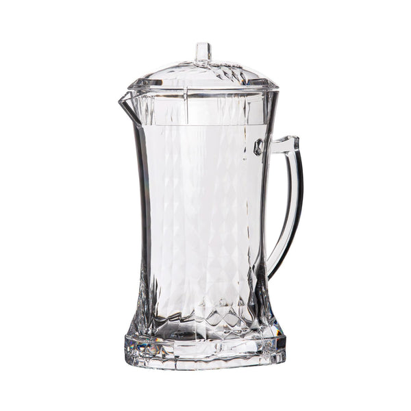 AZAD DIAMOND ACRYLIC WATER JUG 1.5 LITER, CLEAR