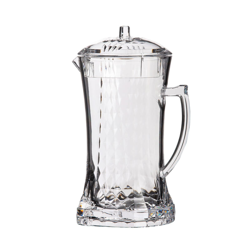 AZAD DIAMOND ACRYLIC WATER JUG 1.5 LITER, CLEAR