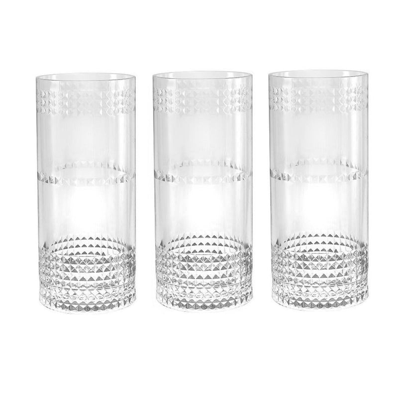 LANDAWARE CUTROATH 6 PIECE PLASTIC TUMBLER SET 25 CL, CLEAR