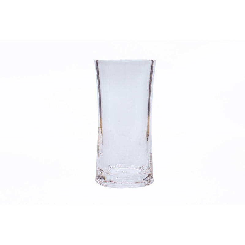 AZAD OVAL 6 PIECE ACRYLIC H-B TUMBLER SET 25 CL, CLEAR