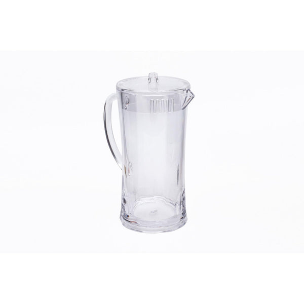 AZAD OVAL ACRYLIC WATER JUG 1.5 LITER, CLEAR