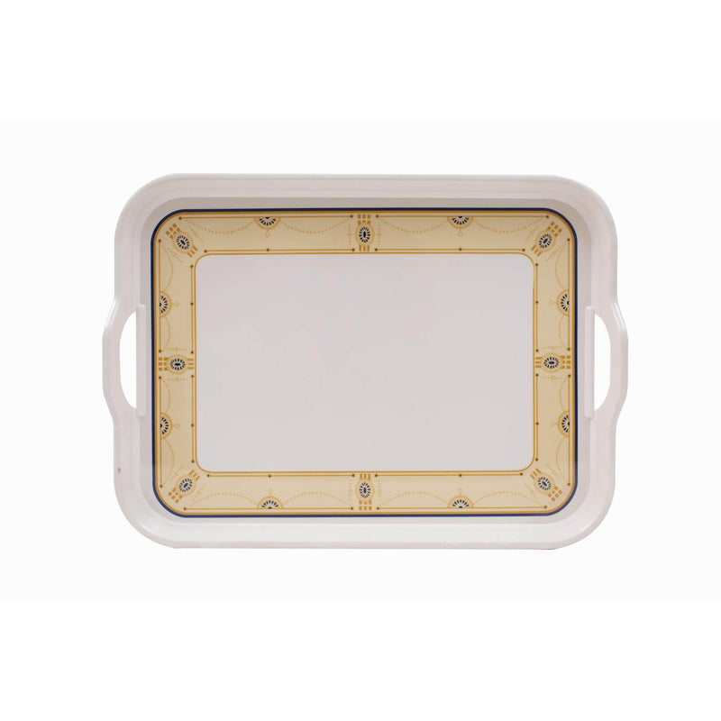 ROYAL MELAMINE DIANA MELAMINE SMALL TRAY 38CM, BEIGE COLOR