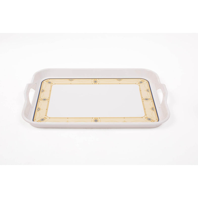 ROYAL MELAMINE DIANA MELAMINE SMALL TRAY 38CM, BEIGE COLOR