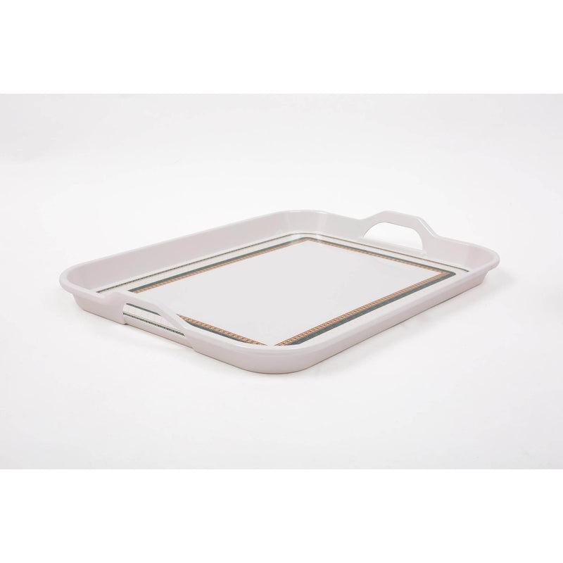 ROYAL MELAMINE AVENA MELAMINE MEDIUM TRAY 45 CM, GREEN COLOR