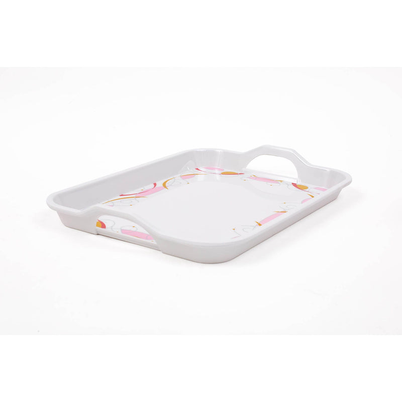 ROYAL MELAMINE MUSICAL MELAMINE LARGE TRAY 50 CM, GRAPHIC COLOR