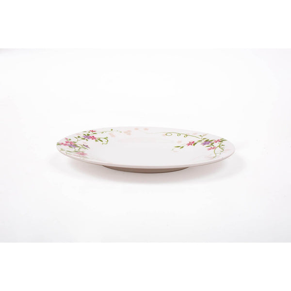 ROYAL MELAMINE AMAL MELAMINE DESSERT PLATE 18 CM, FLORAL COLOR