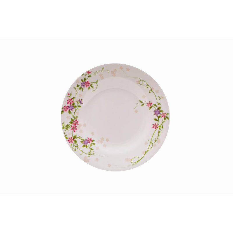 ROYAL MELAMINE AMAL MELAMINE DESSERT PLATE 18 CM, FLORAL COLOR