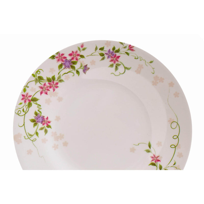 ROYAL MELAMINE AMAL MELAMINE DESSERT PLATE 18 CM, FLORAL COLOR