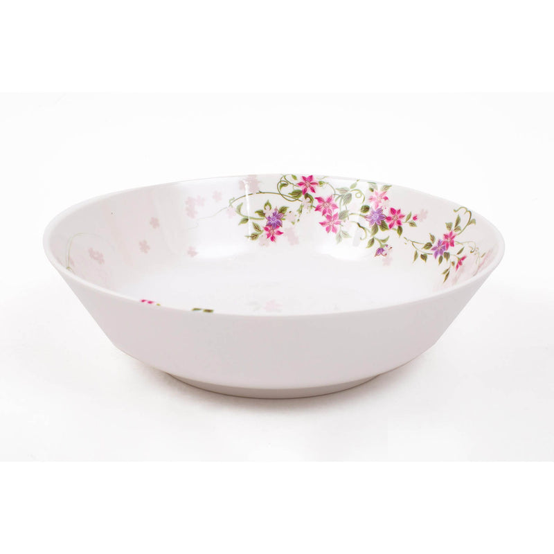 ROYAL MELAMINE AMAL MELAMINE MEDIUM BOWL 22 CM, FLORAL COLOR