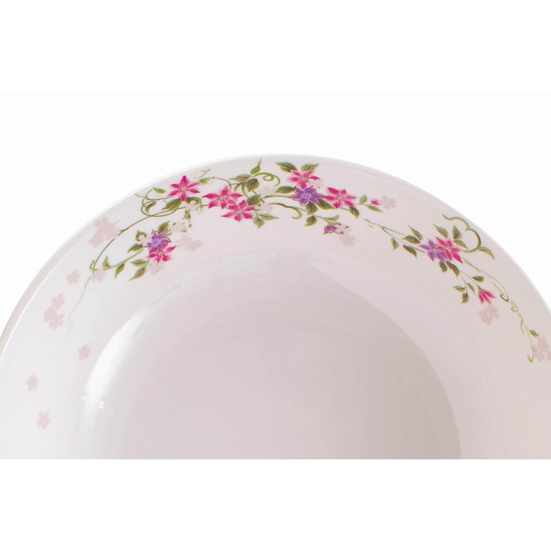 ROYAL MELAMINE AMAL MELAMINE MEDIUM BOWL 22 CM, FLORAL COLOR