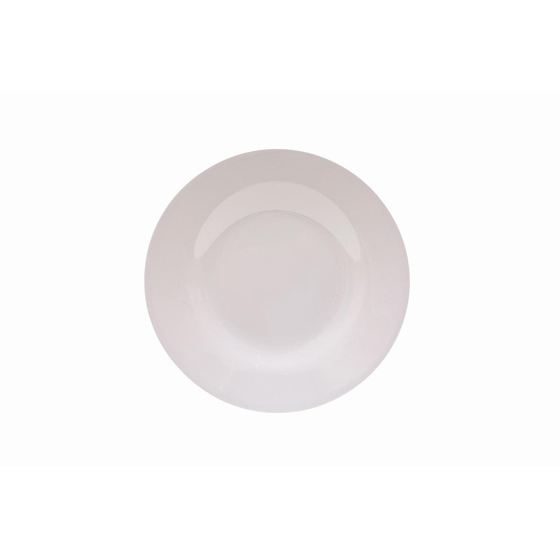 ROYAL MELAMINE WHITE MELAMINE DESSERT PLATE 18 CM, WHITE COLOR