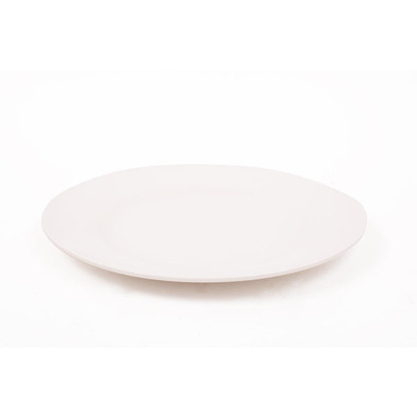 ROYAL MELAMINE WHITE MELAMINE DINNER PLATE 20 CM, WHITE COLOR