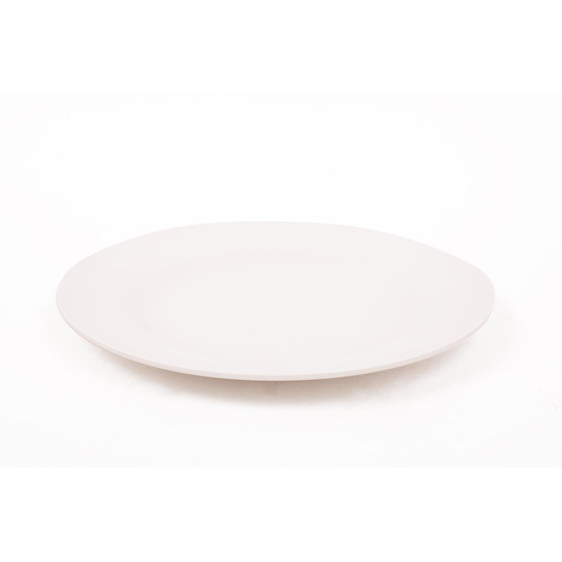 ROYAL MELAMINE WHITE MELAMINE DINNER PLATE 27 CM, WHITE COLOR