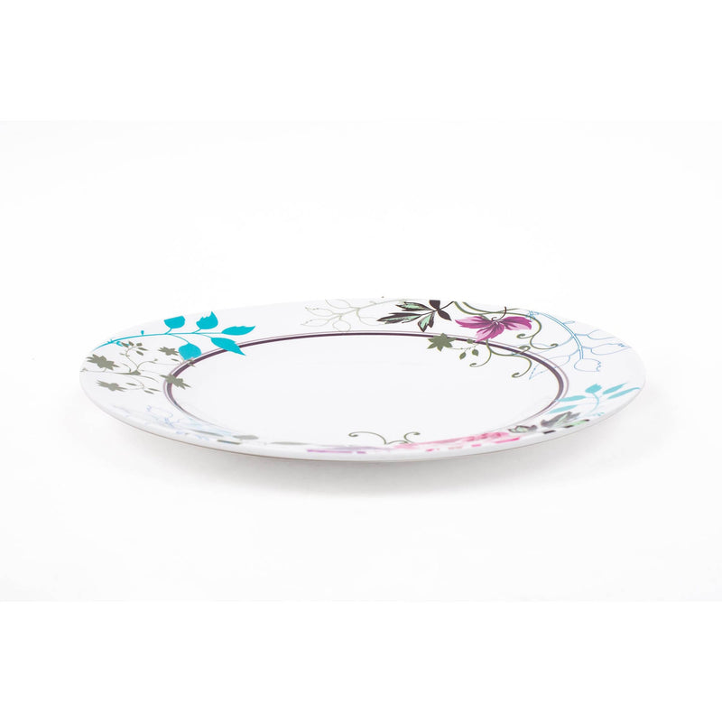 ROYAL MELAMINE BLISS MELAMINE DINNER PLATE 25 CM, FLORAL COLOR