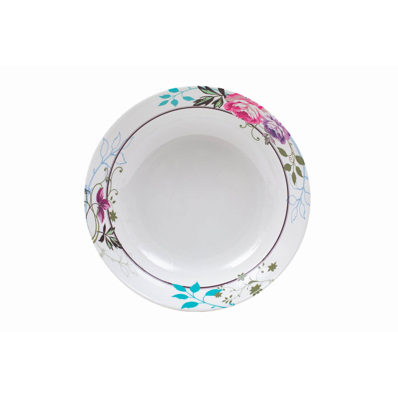 ROYAL MELAMINE BLISS MELAMINE MEDIUM BOWL 22 CM, FLORAL COLOR