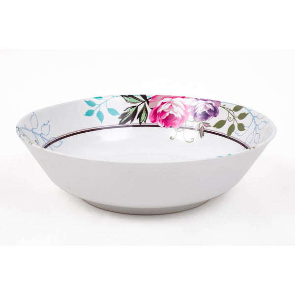 ROYAL MELAMINE BLISS MELAMINE LARGE BOWL 26 CM, FLORAL COLOR