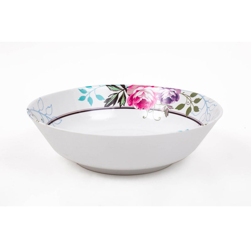 ROYAL MELAMINE BLISS MELAMINE MEDIUM BOWL 20 CM, FLORAL COLOR