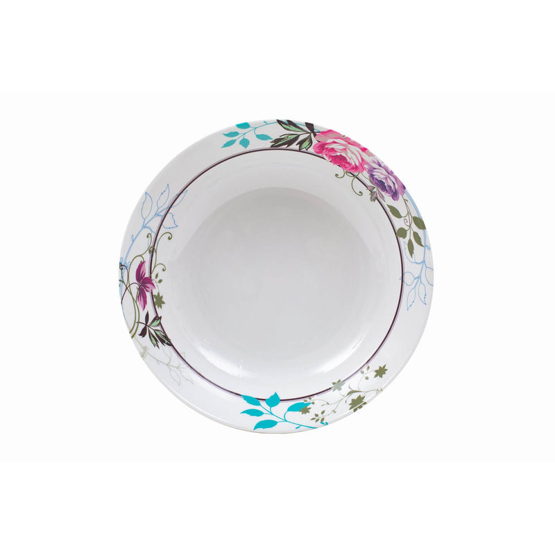 ROYAL MELAMINE BLISS MELAMINE MEDIUM BOWL 20 CM, FLORAL COLOR