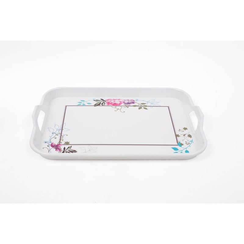 ROYAL MELAMINE BLISS MELAMINE SMALL TRAY 38CM, FLORAL COLOR