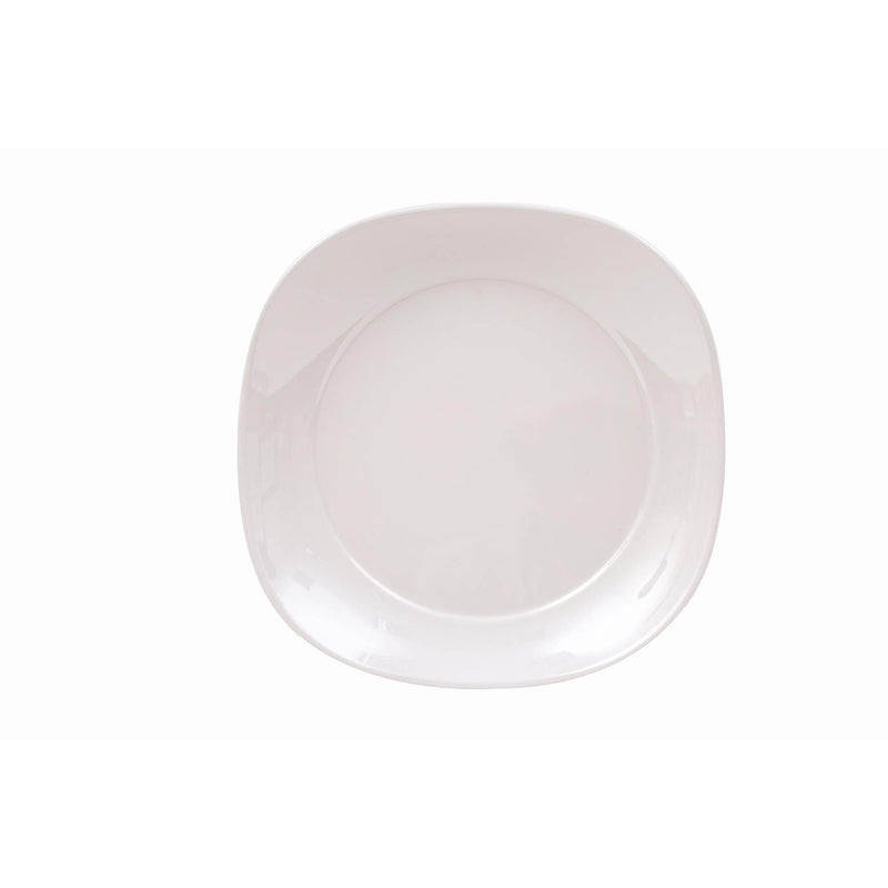 ROYAL MELAMINE WHITE MELAMINE DINNER PLATE 26 CM, WHITE COLOR