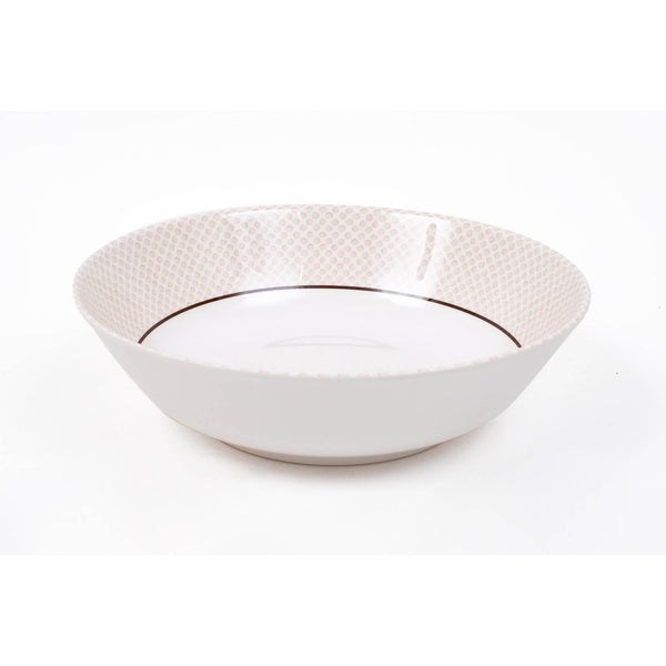 ROYAL MELAMINE MYSTIC GOLD MELAMINE MEDIUM BOWL 20 CM, BEIGE COLOR