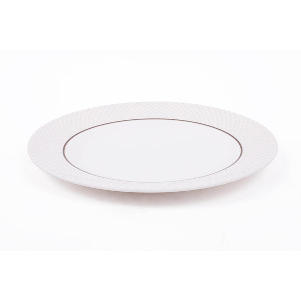 ROYAL MELAMINE MYSTIC GOLD MELAMINE DINNER PLATE 27 CM, BEIGE COLOR