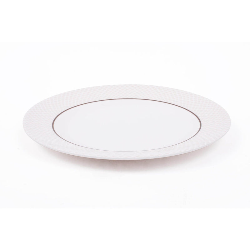 ROYAL MELAMINE MYSTIC GOLD MELAMINE DINNER PLATE 27 CM, BEIGE COLOR