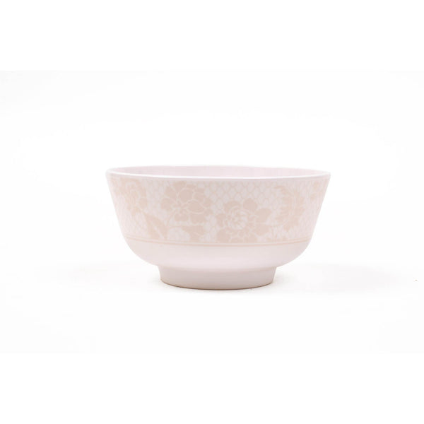 ROYAL MELAMINE GOLDEN LILLY MELAMINE RICE BOWL 11.50 CM, BEIGE COLOR