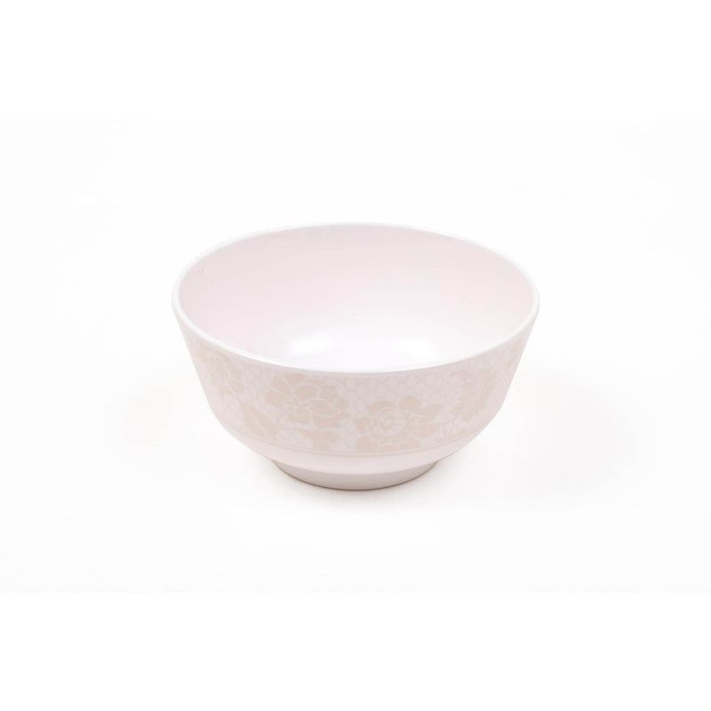 ROYAL MELAMINE GOLDEN LILLY MELAMINE RICE BOWL 11.50 CM, BEIGE COLOR