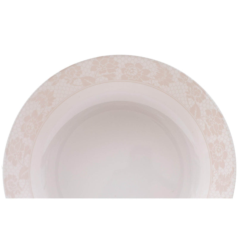 ROYAL MELAMINE GOLDEN LILLY MELAMINE MEDIUM BOWL 22 CM, BEIGE COLOR