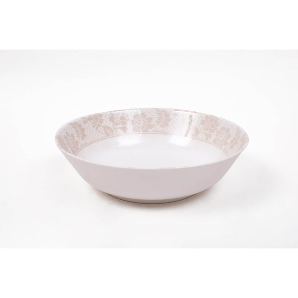 ROYAL MELAMINE GOLDEN LILLY MELAMINE RICE BOWL 16 CM, BEIGE COLOR