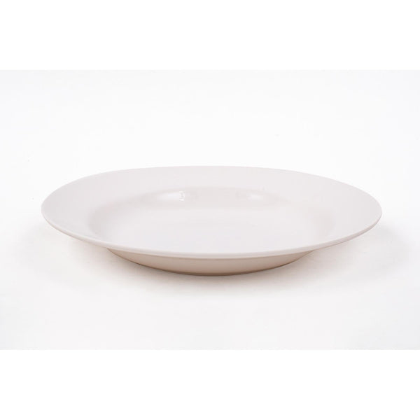 ROYAL MELAMINE WHITE MELAMINE SOUP PLATE 20 CM, WHITE COLOR