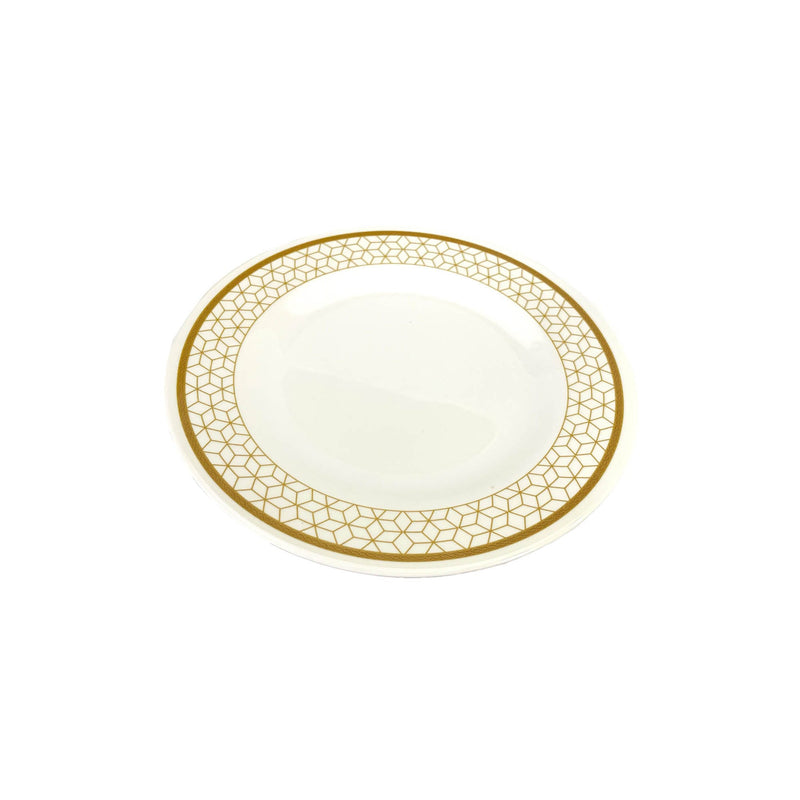 ROYAL MELAMINE ALVIN MELAMINE DINNER PLATE 27 CM, GOLD COLOR