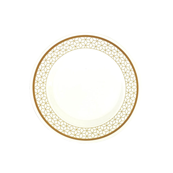 ROYAL MELAMINE ALVIN MELAMINE DINNER PLATE 20 CM, GOLD COLOR