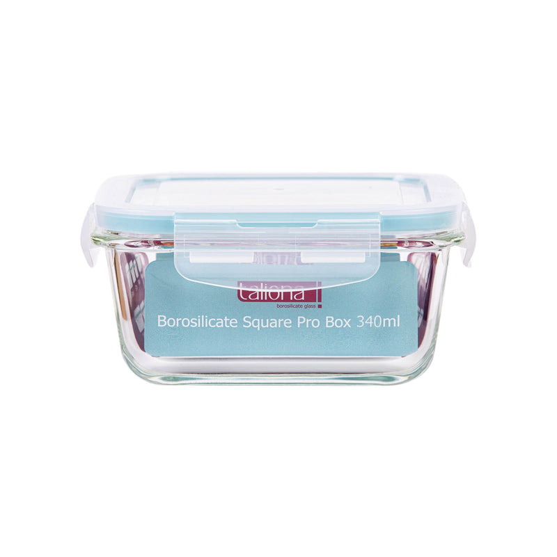 TALIONA BORO PRO SQUARE STORAGE BOX 34 CL, BLUE/CLEAR COLOR