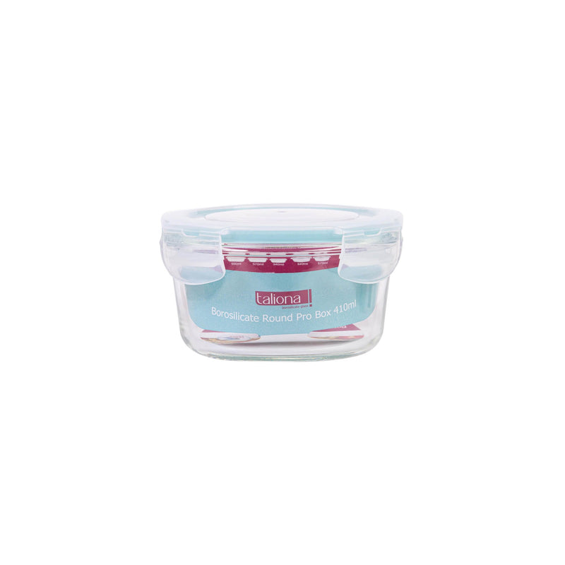 TALIONA BORO PRO ROUND STORAGE BOX 41 CL, BLUE/CLEAR COLOR