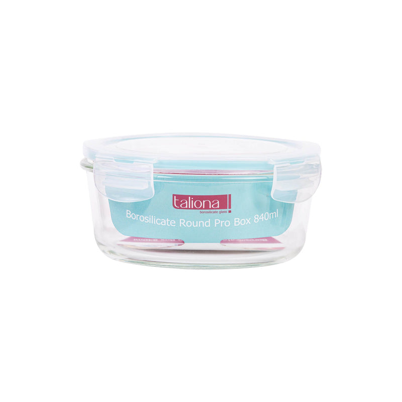 TALIONA BORO PRO ROUND STORAGE BOX 84 CL, BLUE/CLEAR COLOR