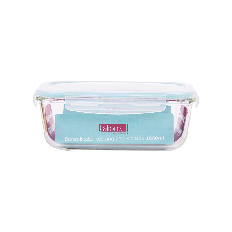 TALIONA BORO PRO RECTANGLE STORAGE BOX 186 CL, BLUE/CLEAR COLOR