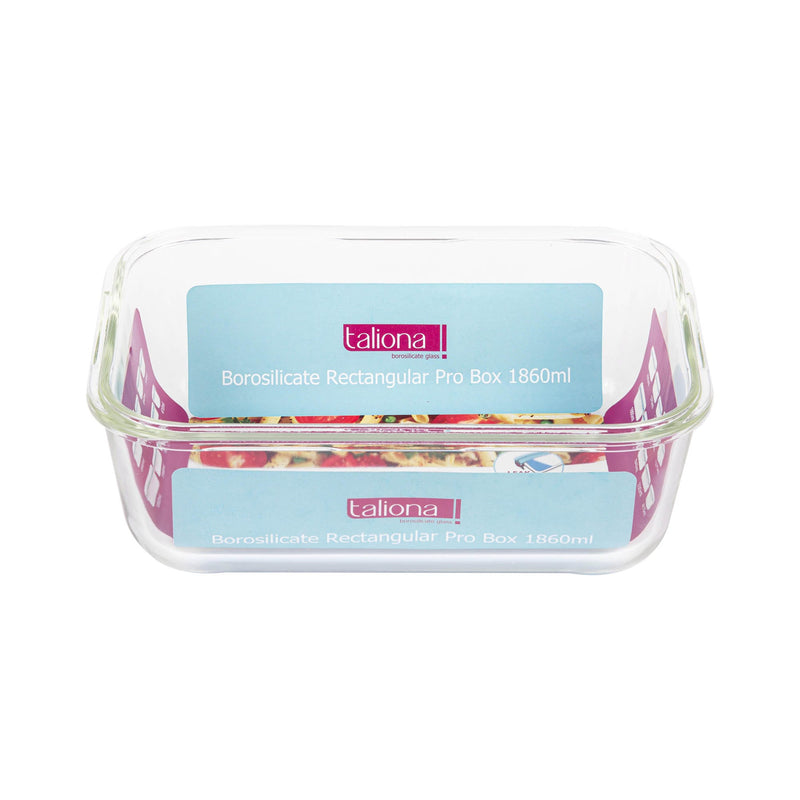 TALIONA BORO PRO RECTANGLE STORAGE BOX 186 CL, BLUE/CLEAR COLOR