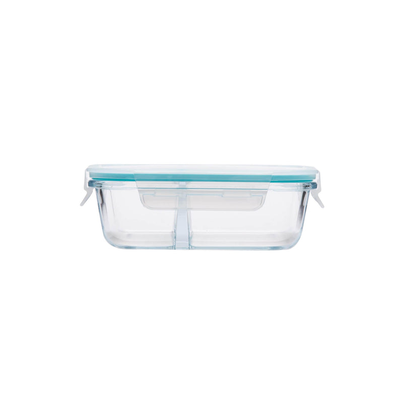 TALIONA BORO PRO RECTANGLE DVIDED STORAGE BOX 64 CL, BLUE/CLEAR COLOR