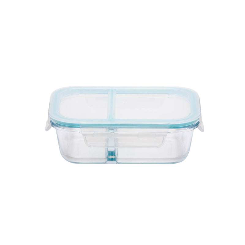 TALIONA BORO PRO RECTANGLE DVIDED STORAGE BOX 64 CL, BLUE/CLEAR COLOR