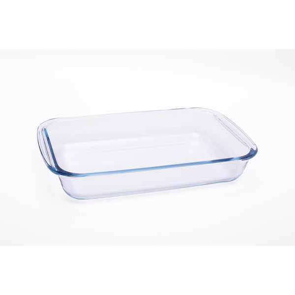 TALIONA BOROSILICATE  GLASS RACTANGLE BAKEWARE 1 LITER, CLEAR