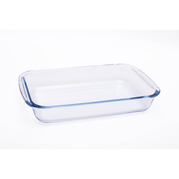 TALIONA BOROSILICATE  GLASS RACTANGLE BAKEWARE 2.2 LITER, CLEAR