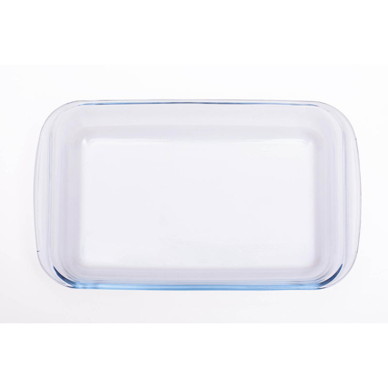 TALIONA BOROSILICATE  GLASS RACTANGLE BAKEWARE 3 LITER, CLEAR